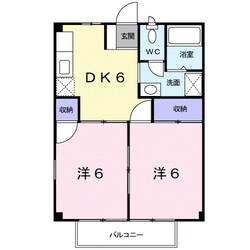 黒江駅 徒歩21分 1階の物件間取画像